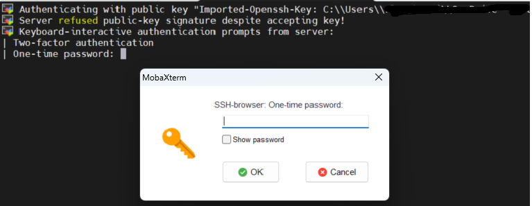 Warpgate SSH mfa